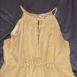 Esley yellow summer dress
